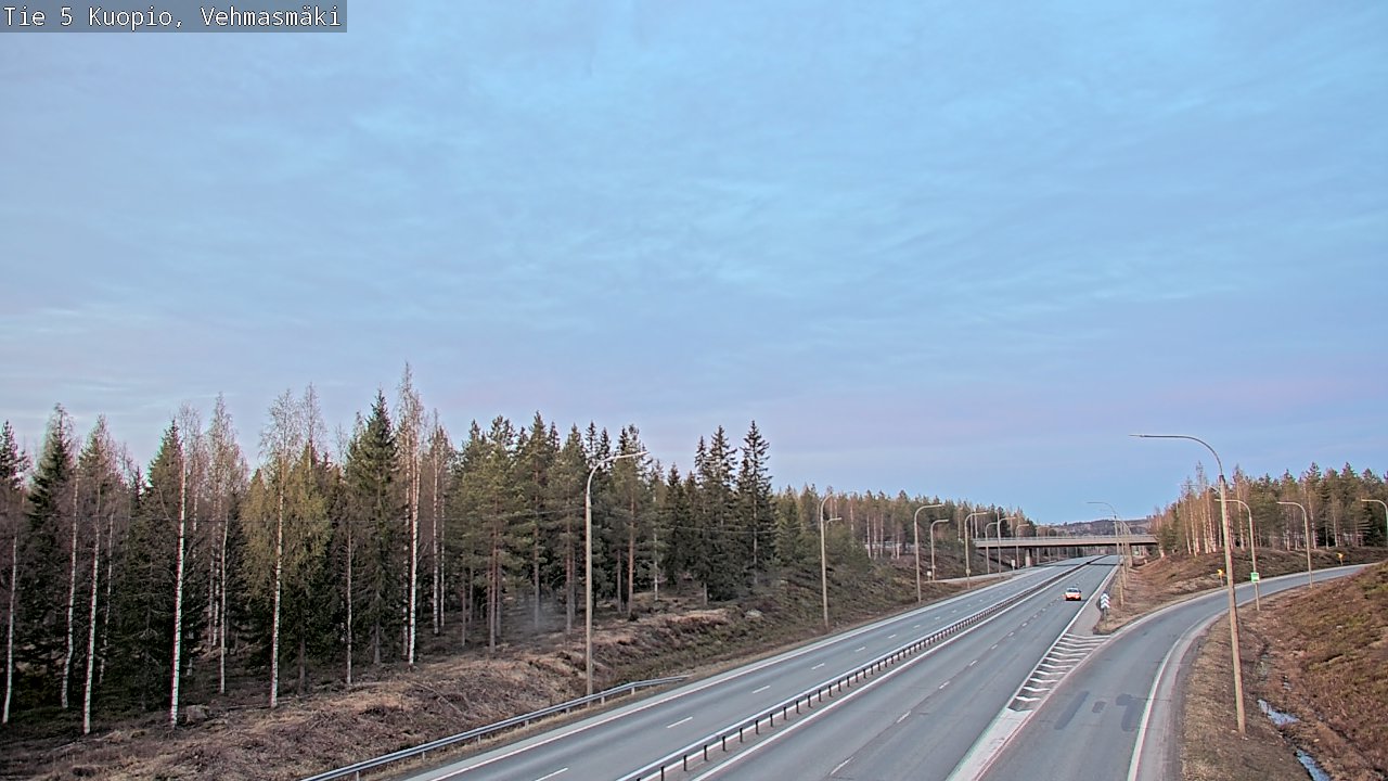Kelikamerat Kuva Tie 5 Kuopio, Vehmasmäki, Kuopio, Pohjois-Savo