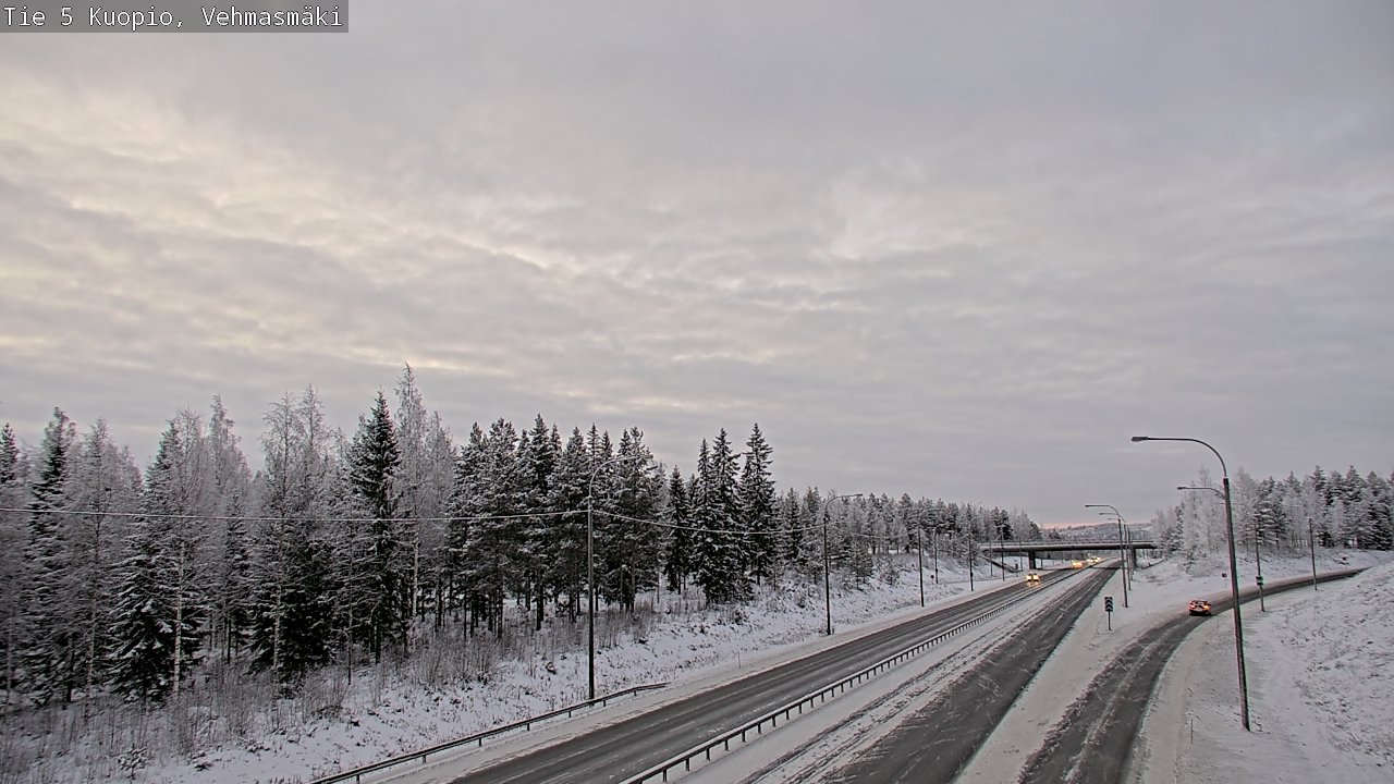 Kelikamerat Kuva Tie 5 Kuopio, Vehmasmäki, Kuopio, Pohjois-Savo