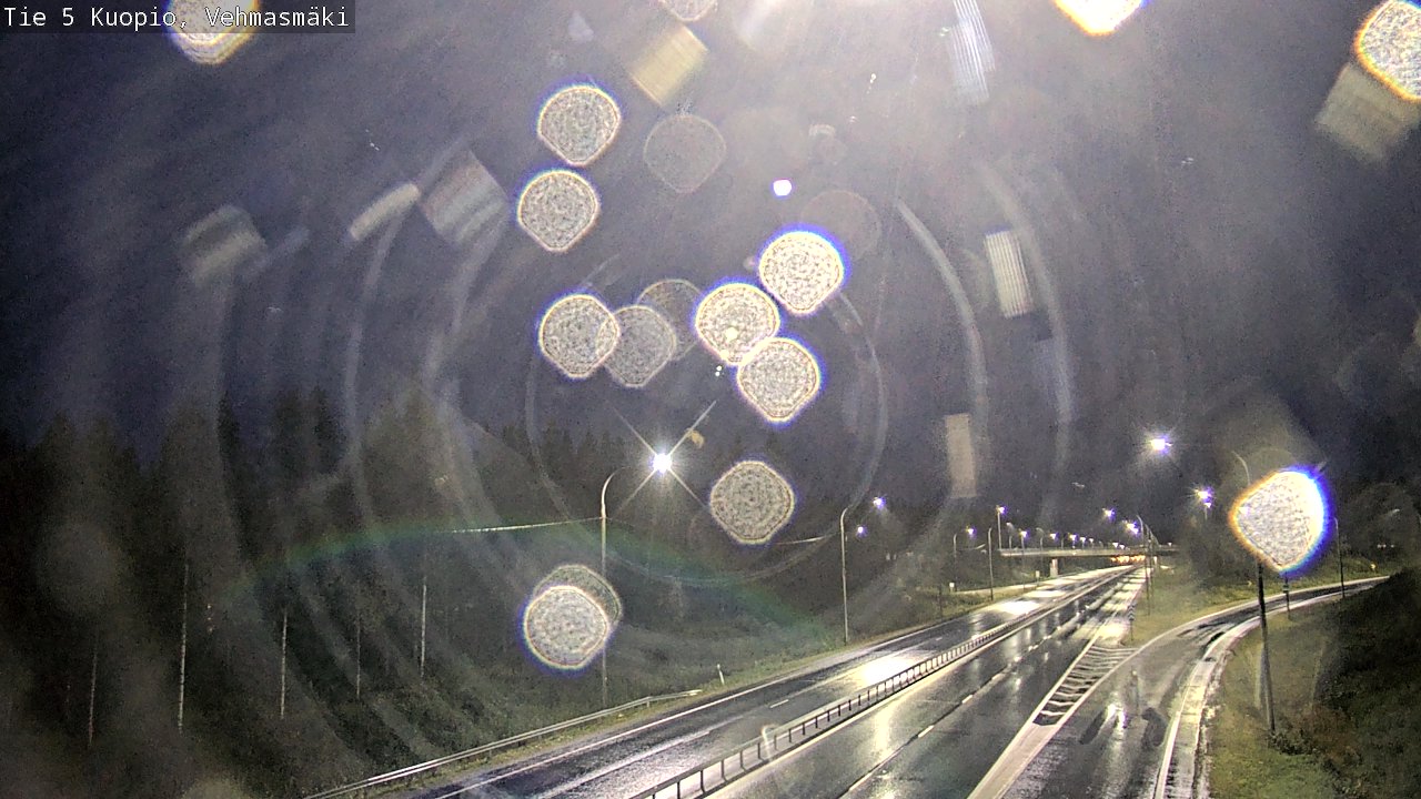 Weather Camera Image Road 5 Kuopio, Vehmasmäki, Kuopio, Pohjois-Savo