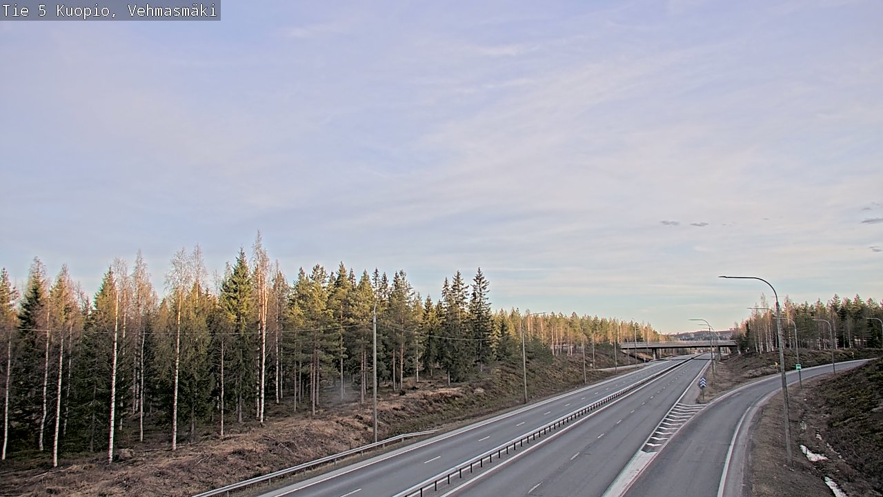 Kelikamerat Kuva Tie 5 Kuopio, Vehmasmäki, Kuopio, Pohjois-Savo