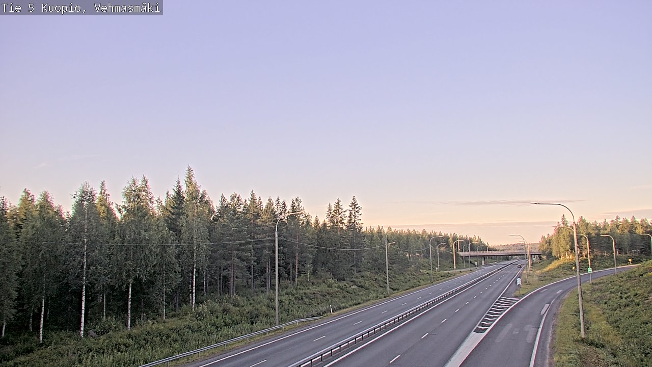 Kelikamerat Kuva Tie 5 Kuopio, Vehmasmäki, Kuopio, Pohjois-Savo