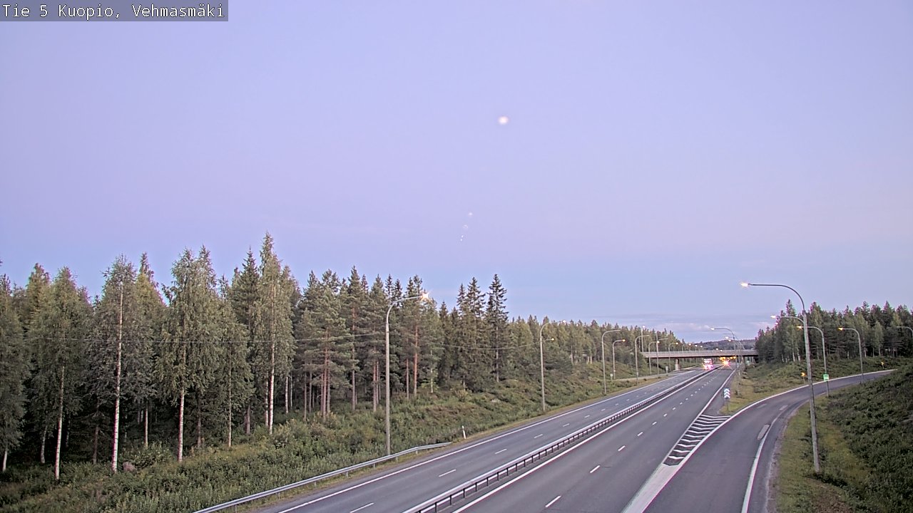 Kelikamerat Kuva Tie 5 Kuopio, Vehmasmäki, Kuopio, Pohjois-Savo