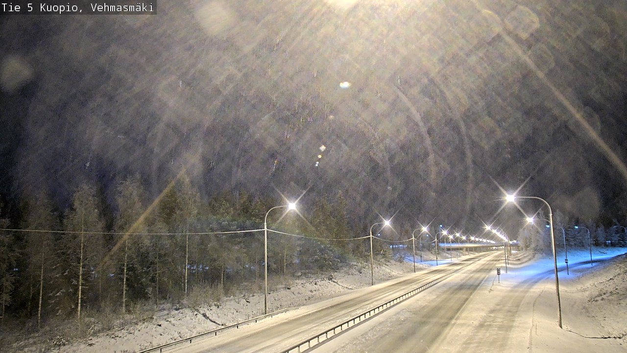 Kelikamerat Kuva Tie 5 Kuopio, Vehmasmäki, Kuopio, Pohjois-Savo