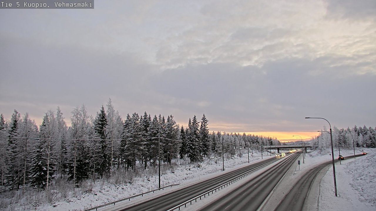 Kelikamerat Kuva Tie 5 Kuopio, Vehmasmäki, Kuopio, Pohjois-Savo