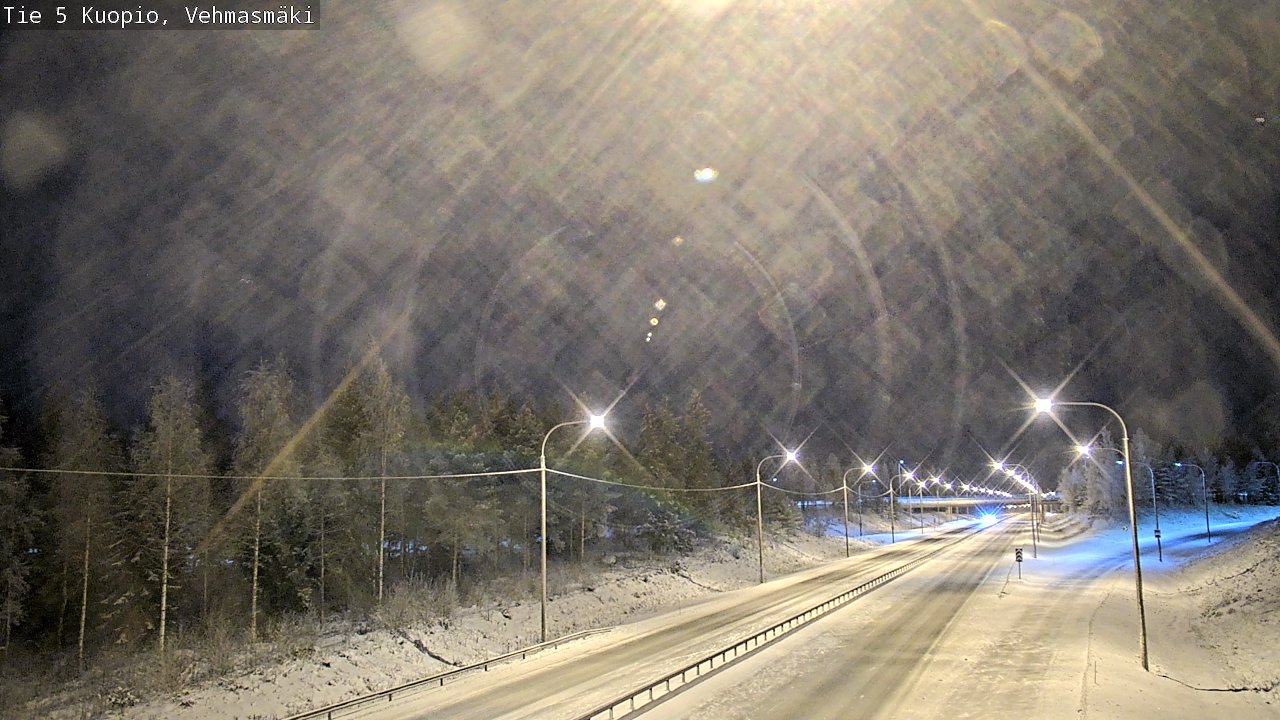 Kelikamerat Kuva Tie 5 Kuopio, Vehmasmäki, Kuopio, Pohjois-Savo