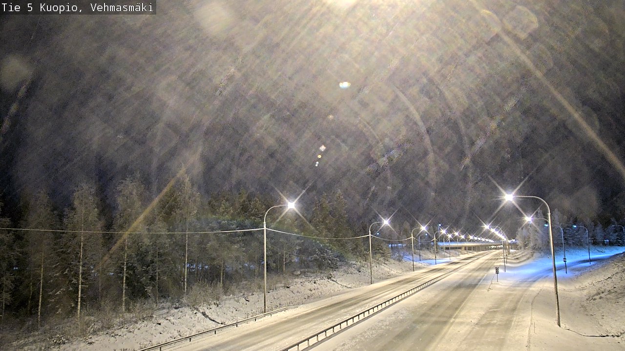 Kelikamerat Kuva Tie 5 Kuopio, Vehmasmäki, Kuopio, Pohjois-Savo