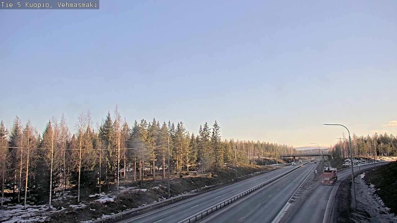 Kelikamerat Kuva Tie 5 Kuopio, Vehmasmäki, Kuopio, Pohjois-Savo