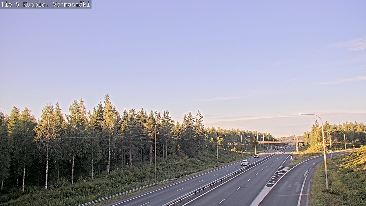 Kelikamerat Kuva Tie 5 Kuopio, Vehmasmäki, Kuopio, Pohjois-Savo