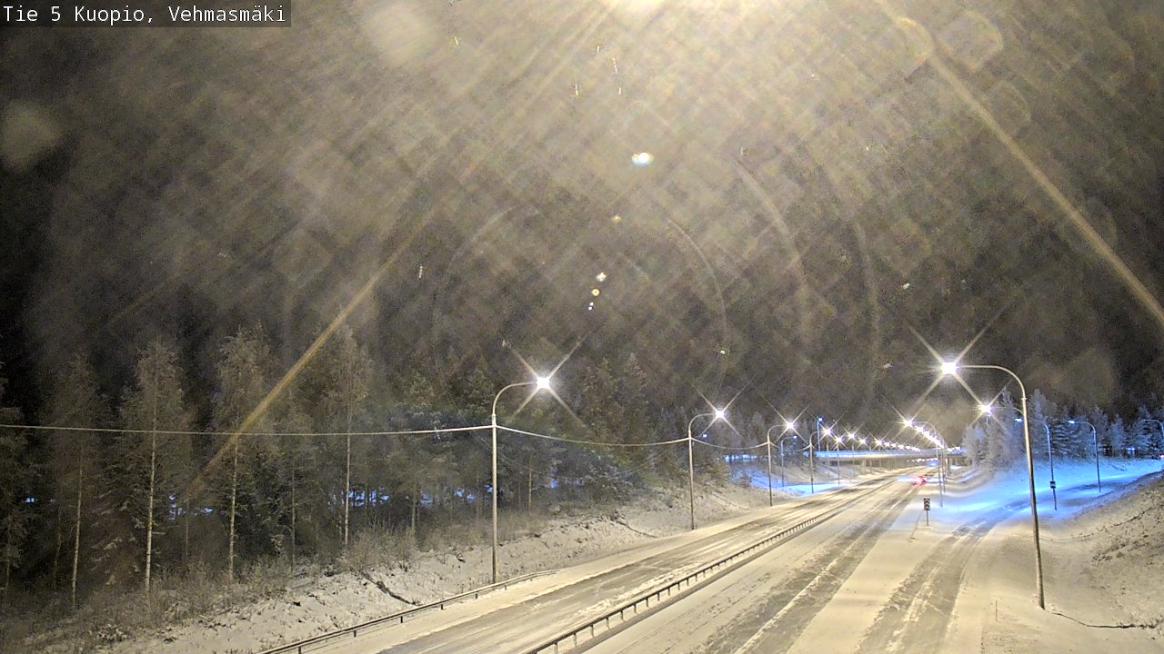 Kelikamerat Kuva Tie 5 Kuopio, Vehmasmäki, Kuopio, Pohjois-Savo