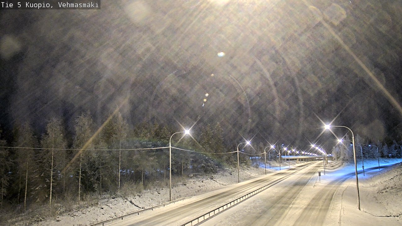 Kelikamerat Kuva Tie 5 Kuopio, Vehmasmäki, Kuopio, Pohjois-Savo