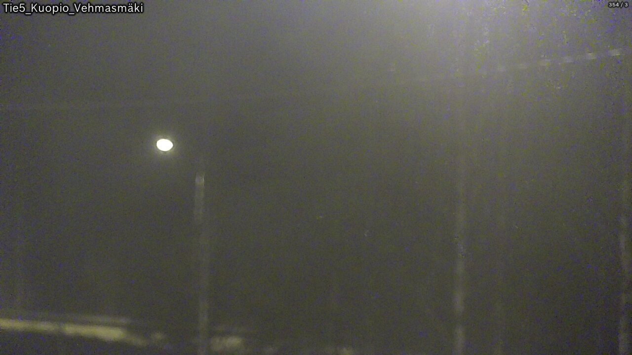 Weather Camera Image Väg 5 Kuopio, Vehmasmäki, Kuopio, Pohjois-Savo