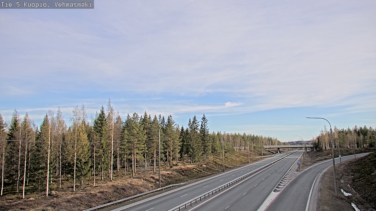 Kelikamerat Kuva Tie 5 Kuopio, Vehmasmäki, Kuopio, Pohjois-Savo