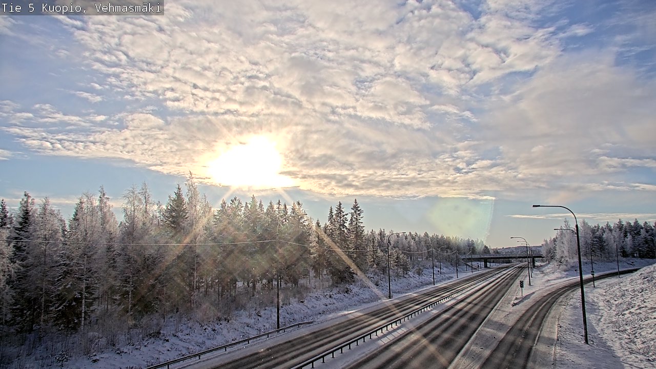 Kelikamerat Kuva Tie 5 Kuopio, Vehmasmäki, Kuopio, Pohjois-Savo
