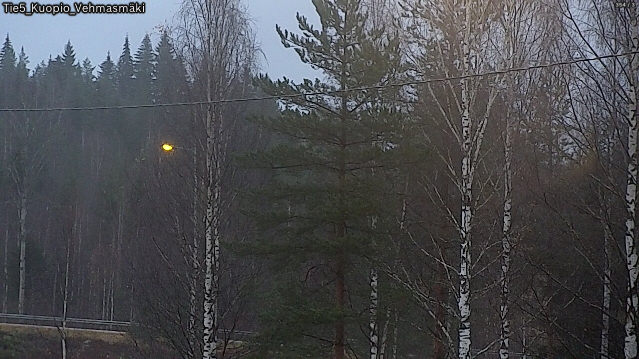 Weather Camera Image Väg 5 Kuopio, Vehmasmäki, Kuopio, Pohjois-Savo