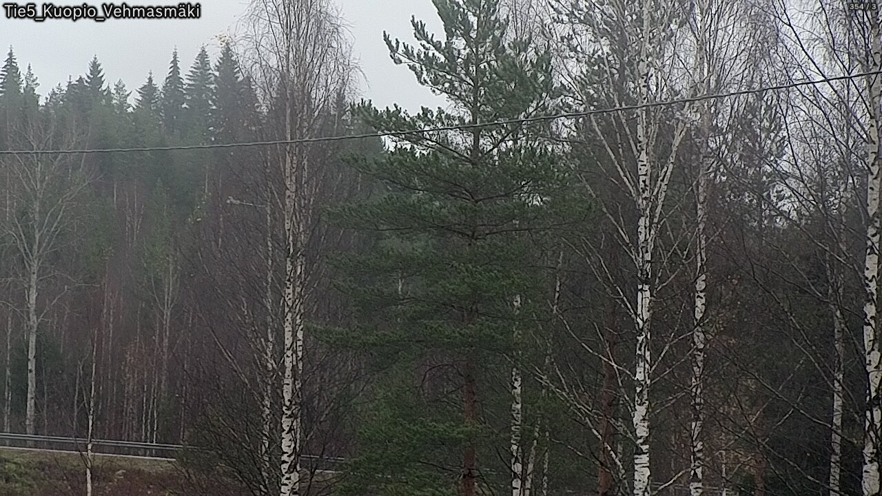 Weather Camera Image Väg 5 Kuopio, Vehmasmäki, Kuopio, Pohjois-Savo