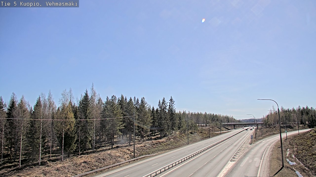 Kelikamerat Kuva Tie 5 Kuopio, Vehmasmäki, Kuopio, Pohjois-Savo