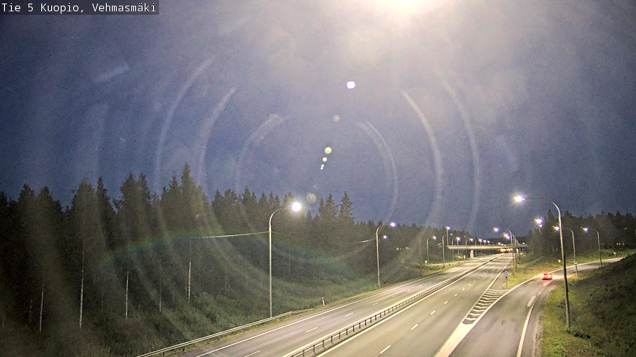 Kelikamerat Kuva Tie 5 Kuopio, Vehmasmäki, Kuopio, Pohjois-Savo