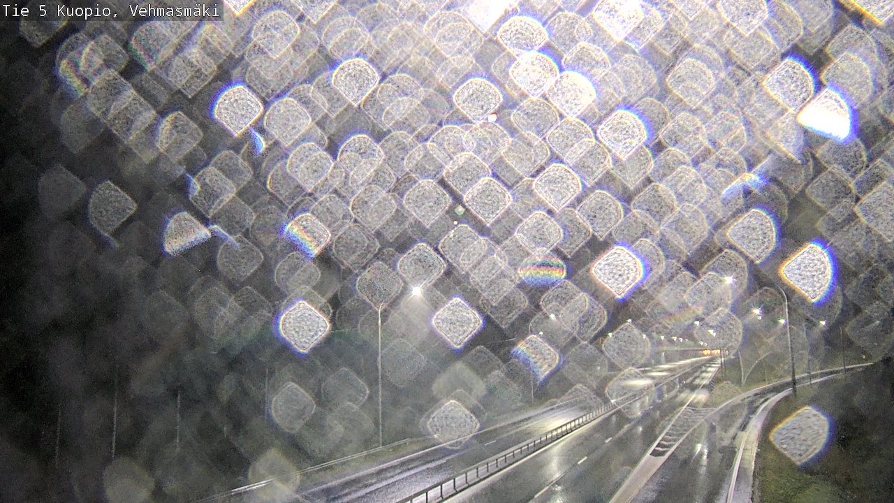 Weather Camera Image Road 5 Kuopio, Vehmasmäki, Kuopio, Pohjois-Savo