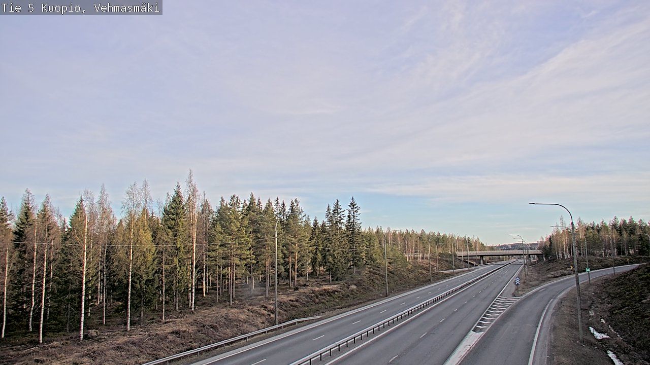 Kelikamerat Kuva Tie 5 Kuopio, Vehmasmäki, Kuopio, Pohjois-Savo