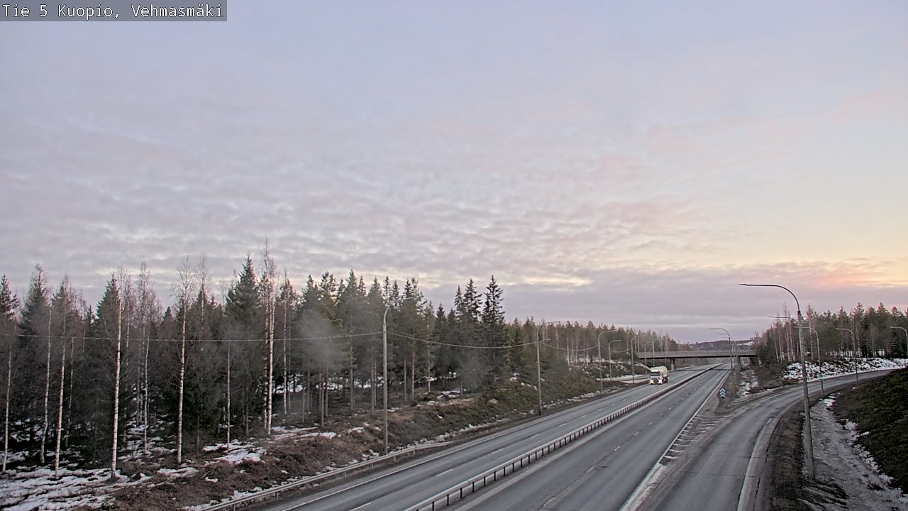 Kelikamerat Kuva Tie 5 Kuopio, Vehmasmäki, Kuopio, Pohjois-Savo