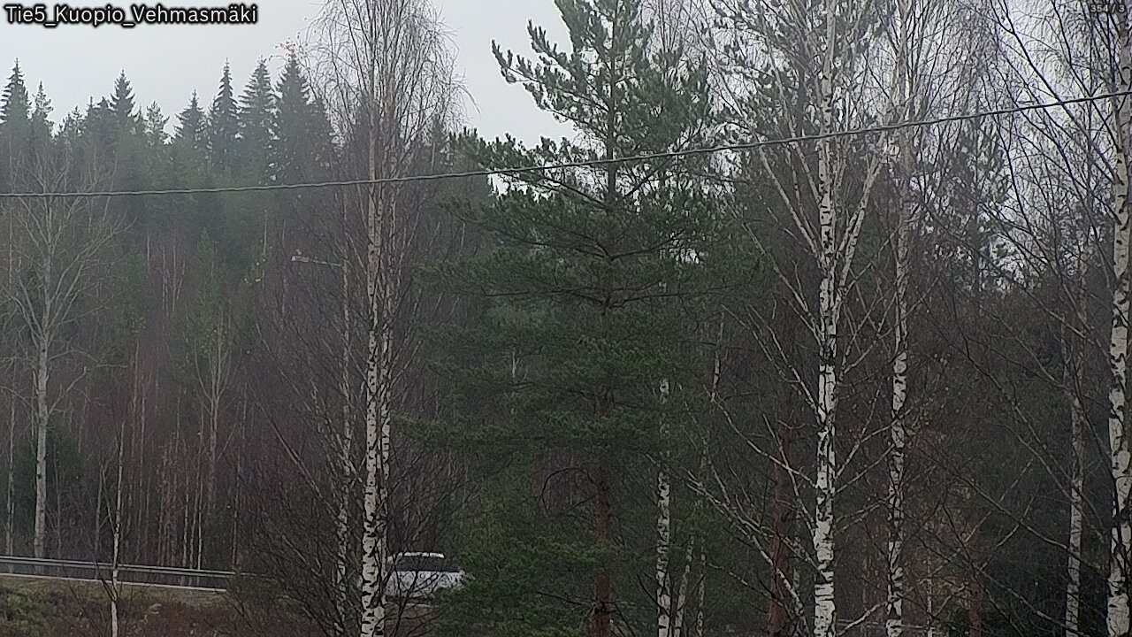 Weather Camera Image Väg 5 Kuopio, Vehmasmäki, Kuopio, Pohjois-Savo