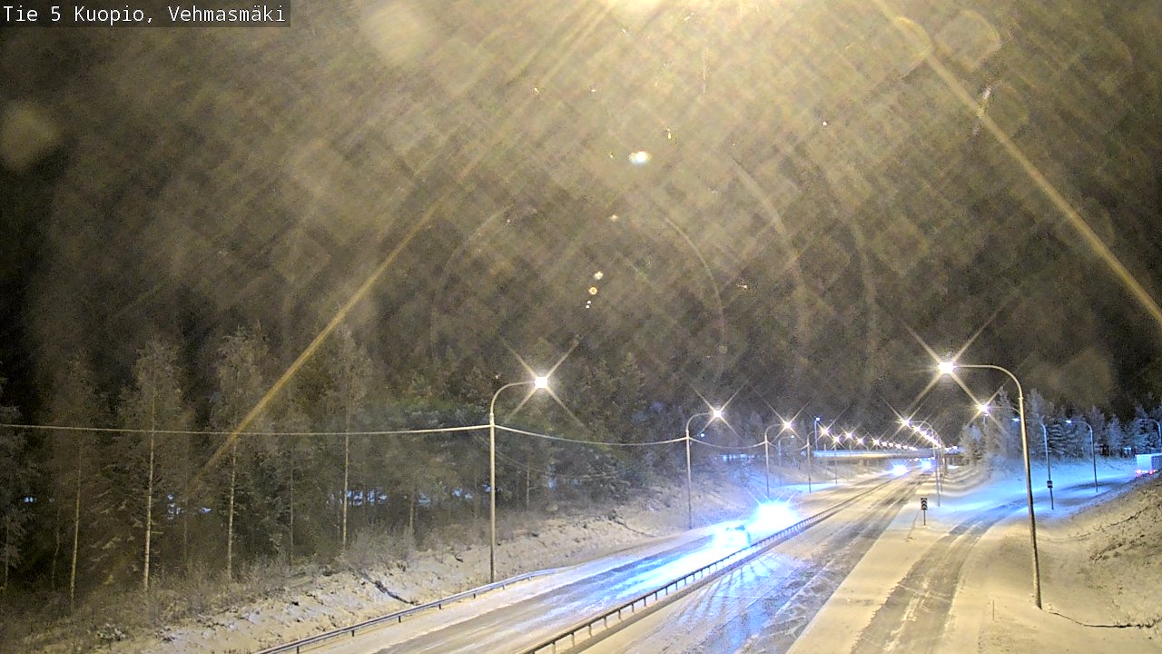 Kelikamerat Kuva Tie 5 Kuopio, Vehmasmäki, Kuopio, Pohjois-Savo