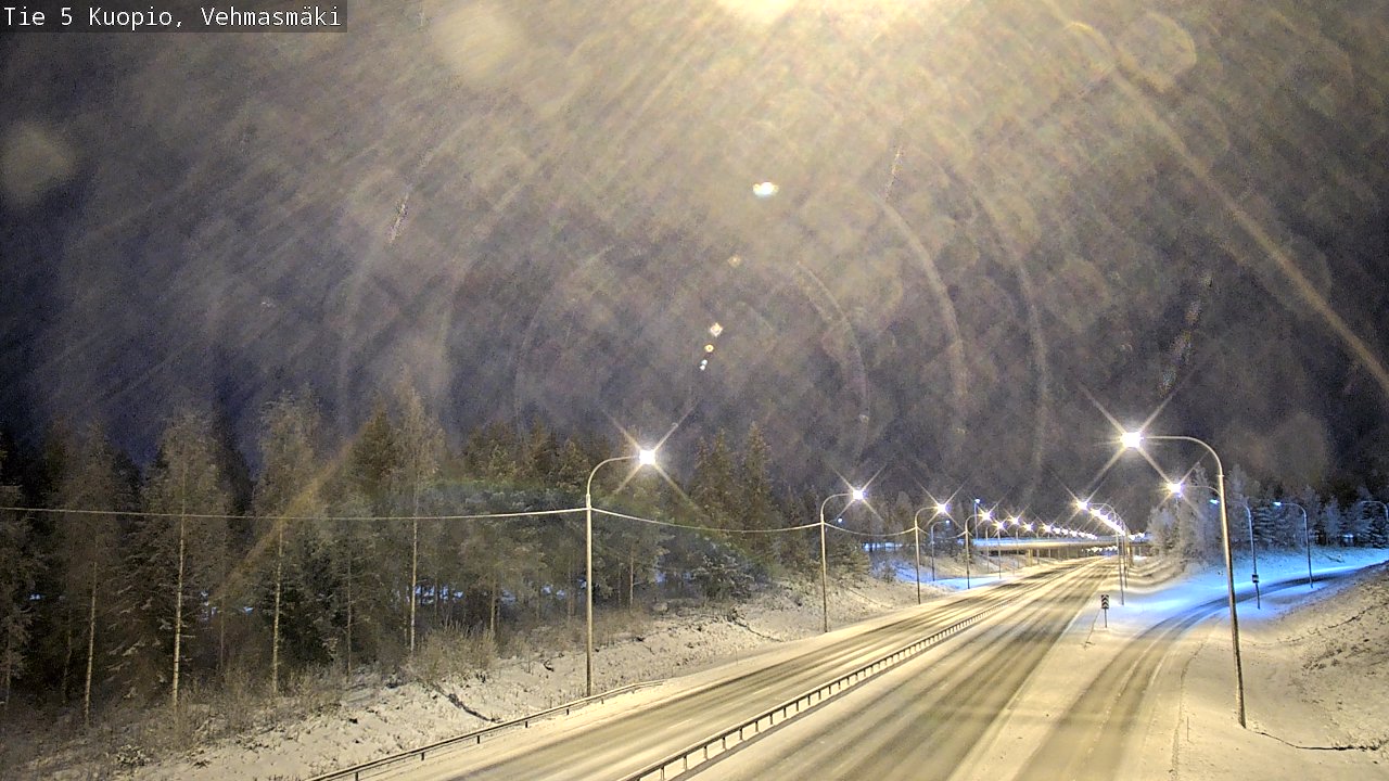 Kelikamerat Kuva Tie 5 Kuopio, Vehmasmäki, Kuopio, Pohjois-Savo