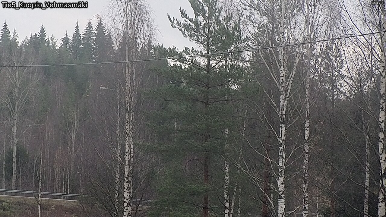 Weather Camera Image Väg 5 Kuopio, Vehmasmäki, Kuopio, Pohjois-Savo