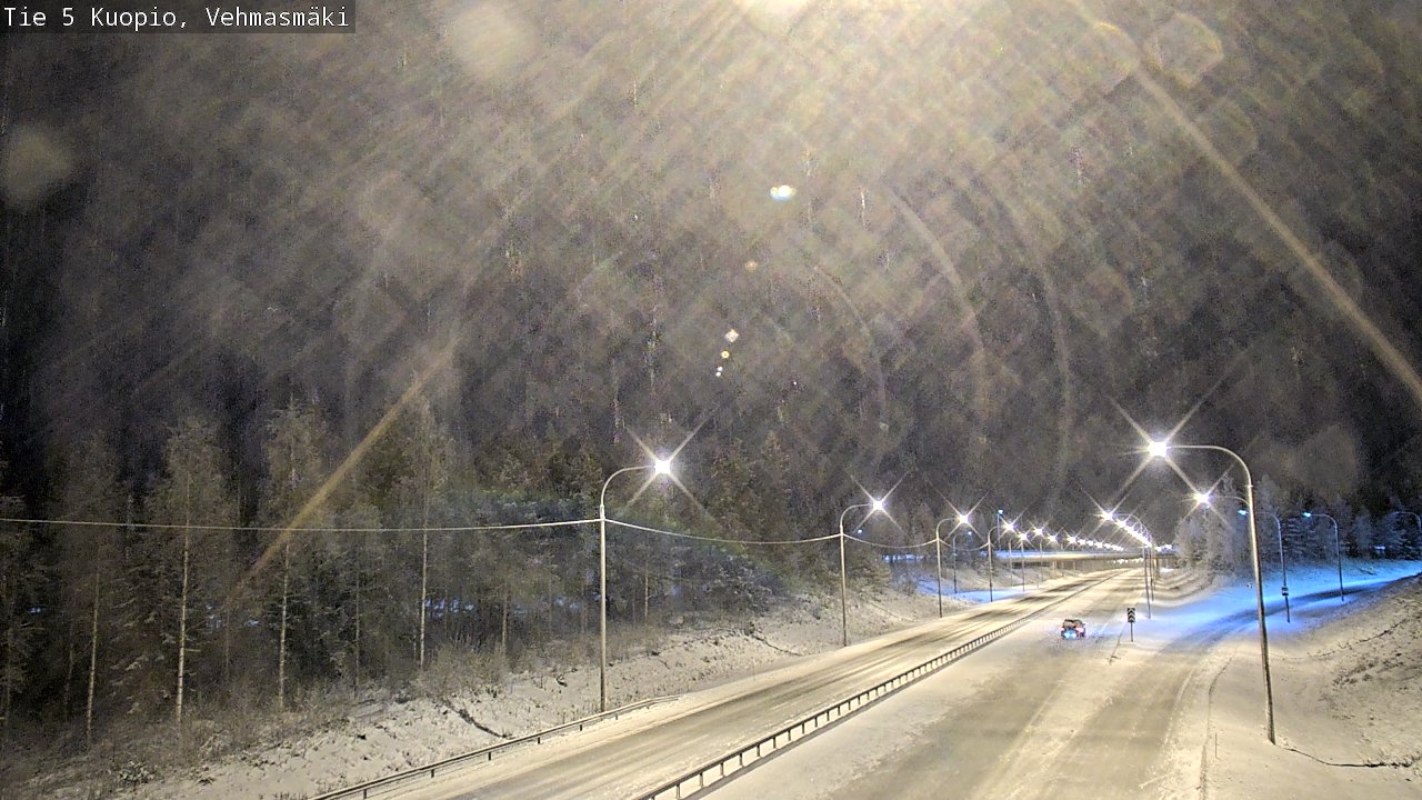 Kelikamerat Kuva Tie 5 Kuopio, Vehmasmäki, Kuopio, Pohjois-Savo