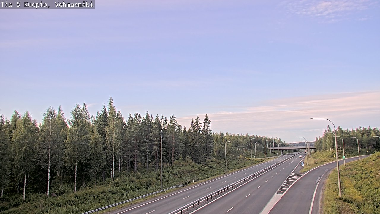 Kelikamerat Kuva Tie 5 Kuopio, Vehmasmäki, Kuopio, Pohjois-Savo