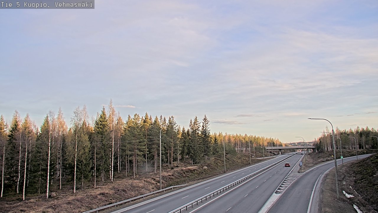 Kelikamerat Kuva Tie 5 Kuopio, Vehmasmäki, Kuopio, Pohjois-Savo
