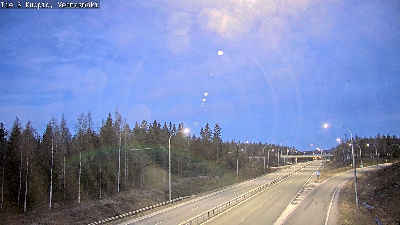 Kelikamerat Kuva Tie 5 Kuopio, Vehmasmäki, Kuopio, Pohjois-Savo