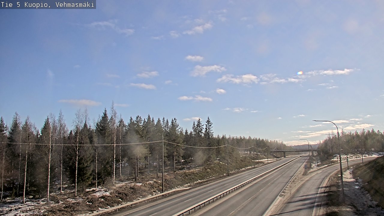 Kelikamerat Kuva Tie 5 Kuopio, Vehmasmäki, Kuopio, Pohjois-Savo