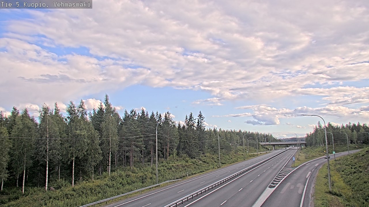 Kelikamerat Kuva Tie 5 Kuopio, Vehmasmäki, Kuopio, Pohjois-Savo