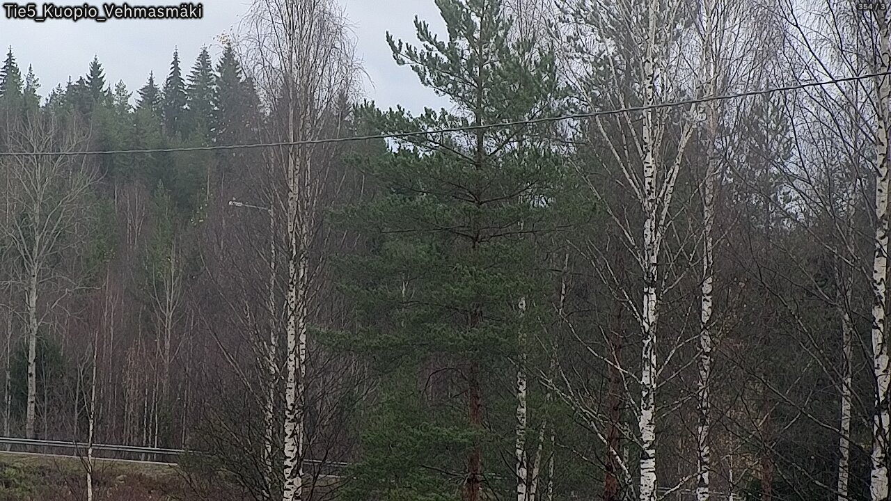 Weather Camera Image Väg 5 Kuopio, Vehmasmäki, Kuopio, Pohjois-Savo
