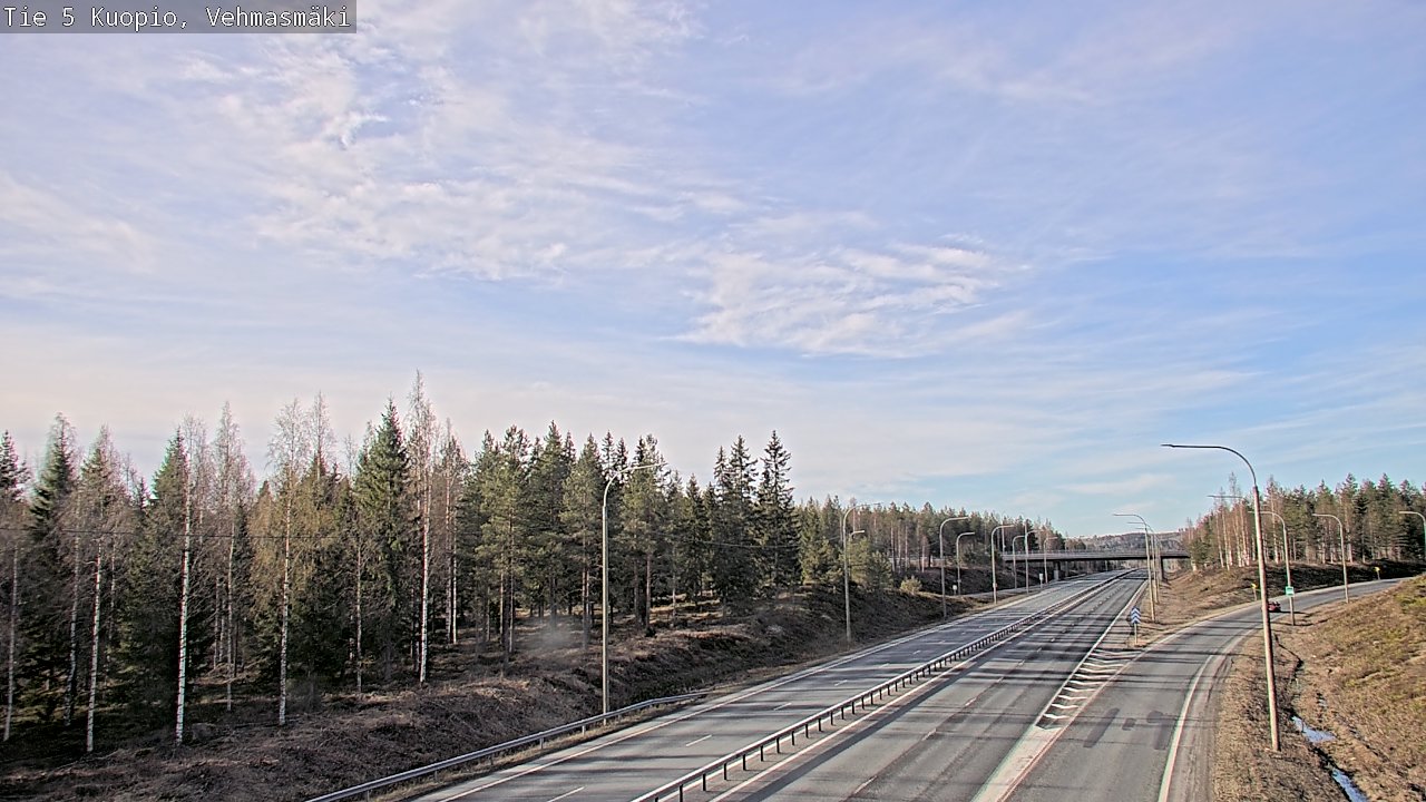 Kelikamerat Kuva Tie 5 Kuopio, Vehmasmäki, Kuopio, Pohjois-Savo