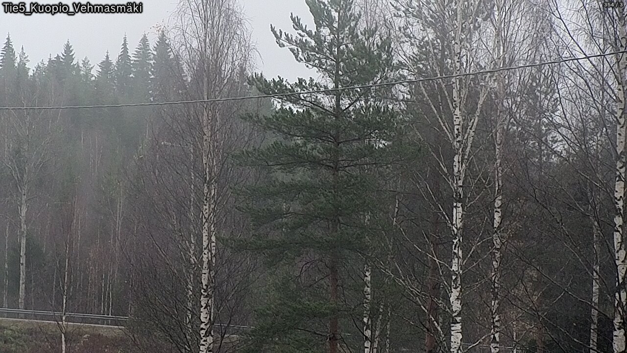 Weather Camera Image Väg 5 Kuopio, Vehmasmäki, Kuopio, Pohjois-Savo