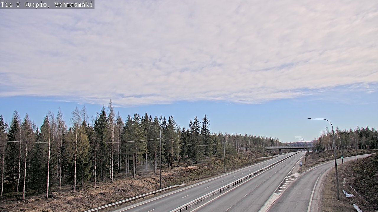 Kelikamerat Kuva Tie 5 Kuopio, Vehmasmäki, Kuopio, Pohjois-Savo