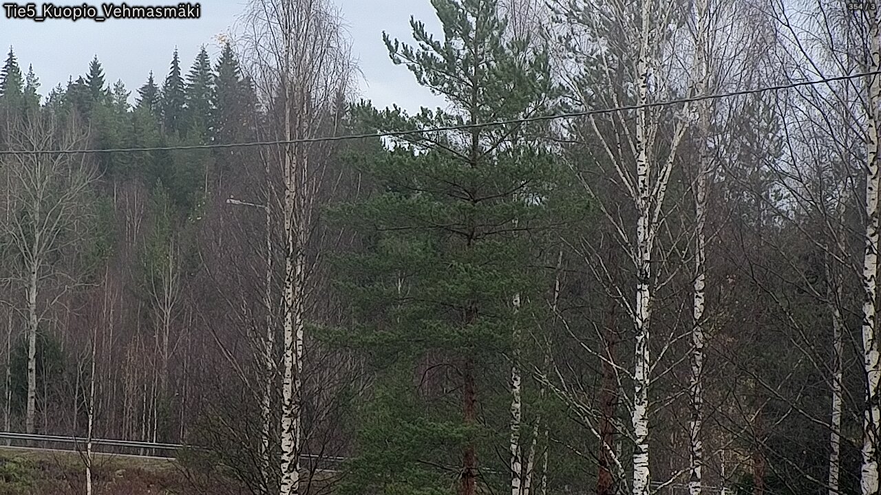 Weather Camera Image Väg 5 Kuopio, Vehmasmäki, Kuopio, Pohjois-Savo