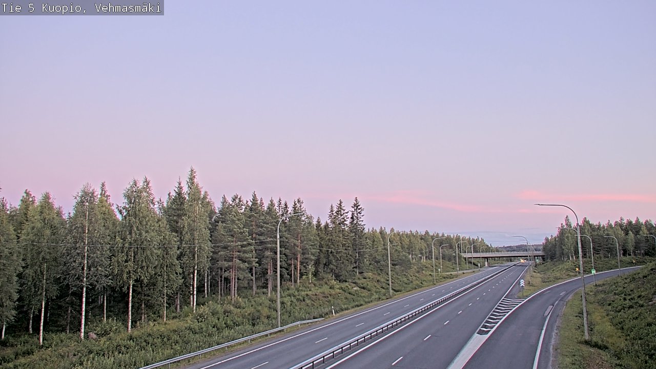 Kelikamerat Kuva Tie 5 Kuopio, Vehmasmäki, Kuopio, Pohjois-Savo