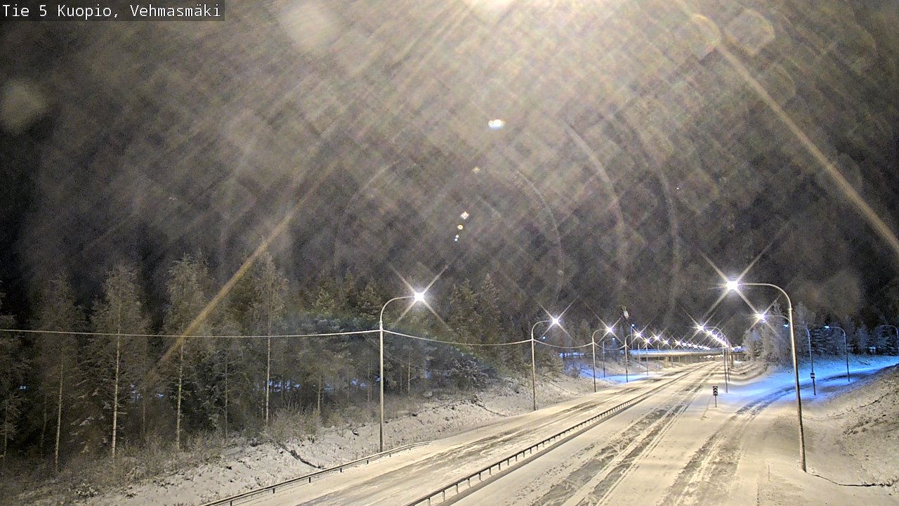 Kelikamerat Kuva Tie 5 Kuopio, Vehmasmäki, Kuopio, Pohjois-Savo