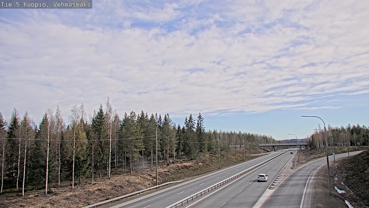 Kelikamerat Kuva Tie 5 Kuopio, Vehmasmäki, Kuopio, Pohjois-Savo