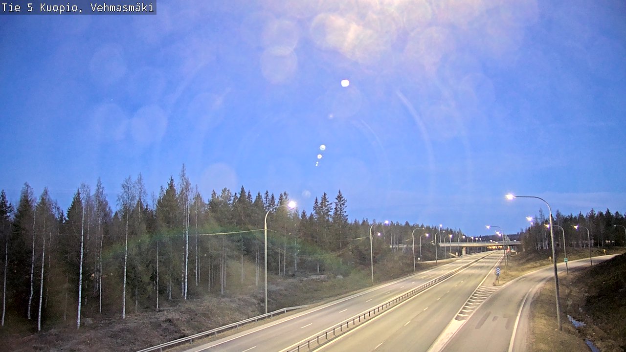 Kelikamerat Kuva Tie 5 Kuopio, Vehmasmäki, Kuopio, Pohjois-Savo