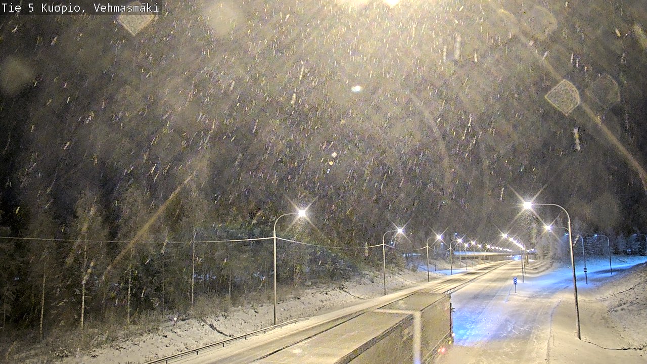 Kelikamerat Kuva Tie 5 Kuopio, Vehmasmäki, Kuopio, Pohjois-Savo