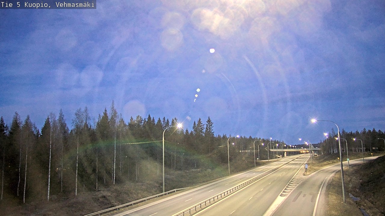 Kelikamerat Kuva Tie 5 Kuopio, Vehmasmäki, Kuopio, Pohjois-Savo
