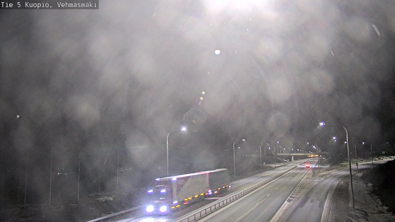 Kelikamerat Kuva Tie 5 Kuopio, Vehmasmäki, Kuopio, Pohjois-Savo