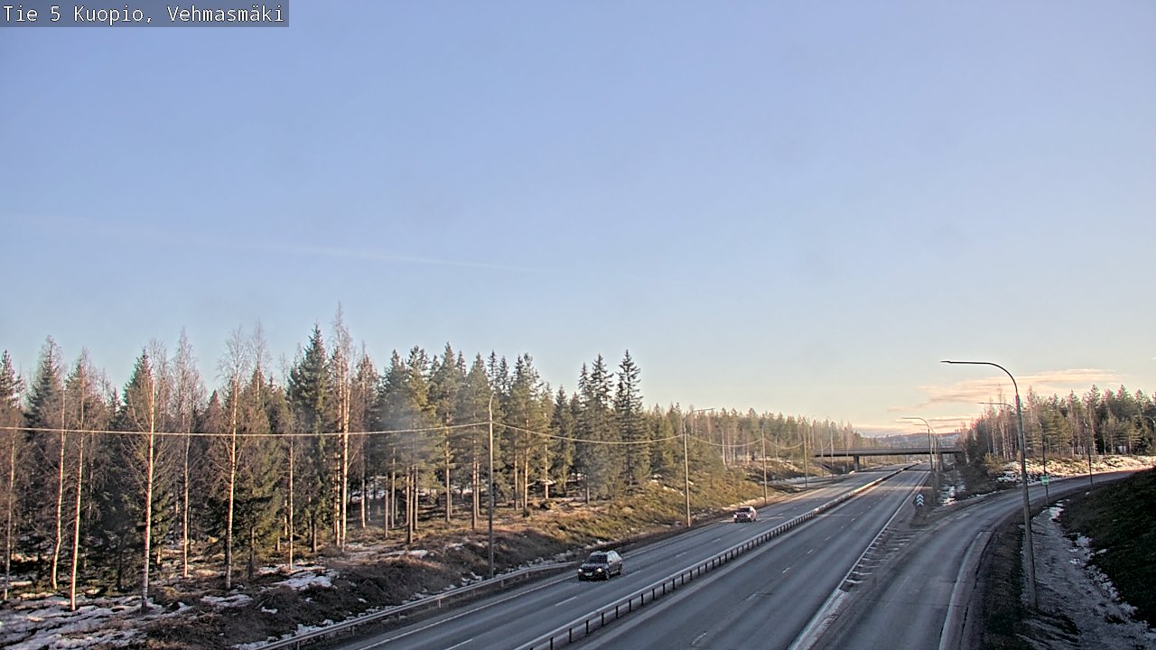 Kelikamerat Kuva Tie 5 Kuopio, Vehmasmäki, Kuopio, Pohjois-Savo