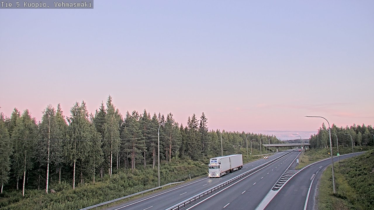Kelikamerat Kuva Tie 5 Kuopio, Vehmasmäki, Kuopio, Pohjois-Savo