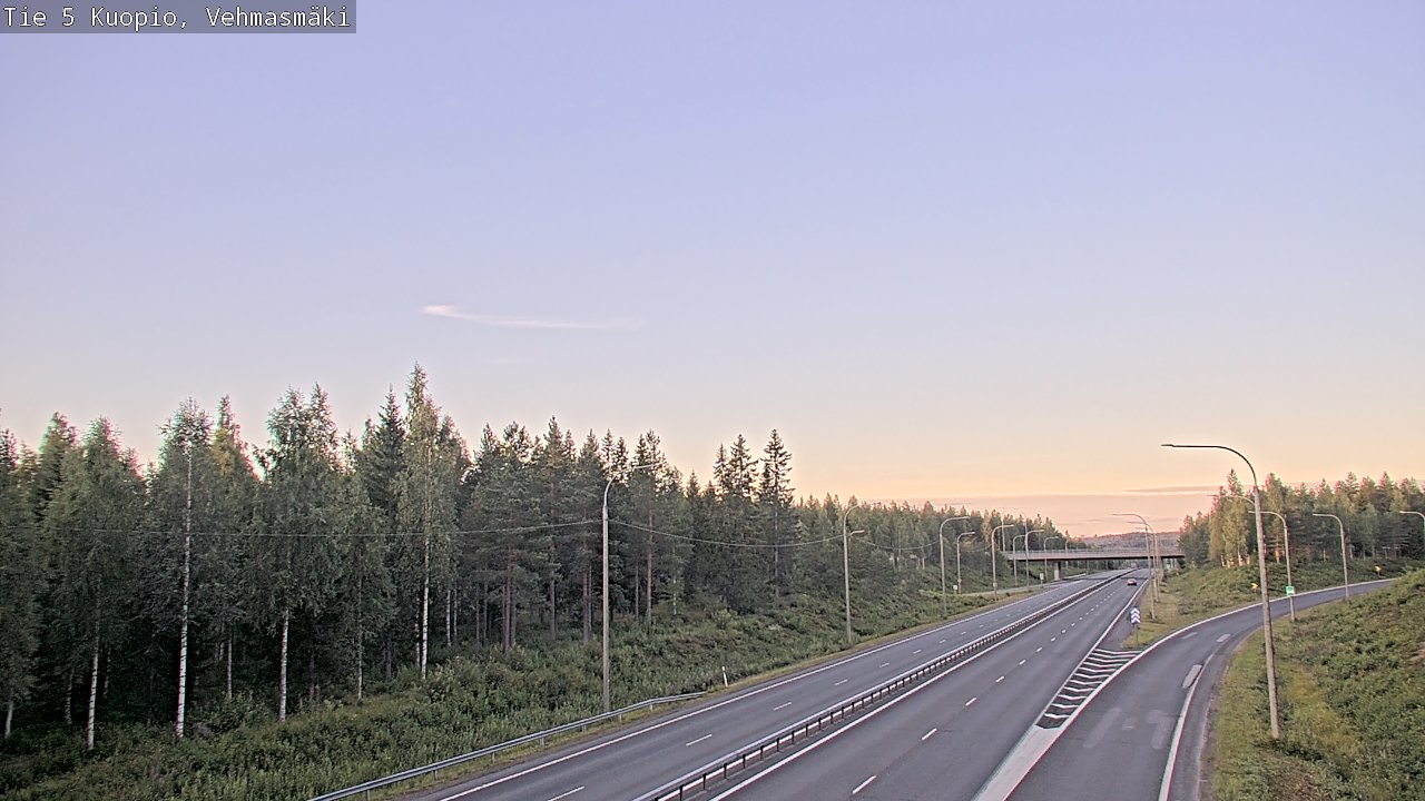 Kelikamerat Kuva Tie 5 Kuopio, Vehmasmäki, Kuopio, Pohjois-Savo