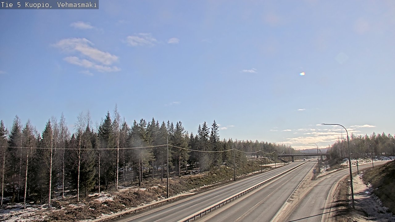 Kelikamerat Kuva Tie 5 Kuopio, Vehmasmäki, Kuopio, Pohjois-Savo